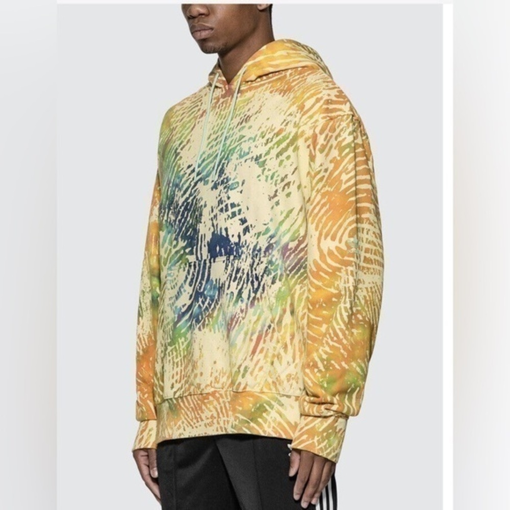 adidas x Pharrell Williams MM Hoodie in Multi Tie Dye Sweatshirt Mens Medium